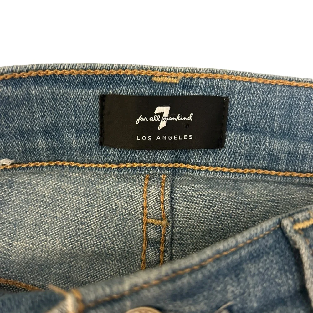 7 For All Mankind Josefina Slim Fit Boyfriend‎ Jeans Buttonfly Women’s Sz 26